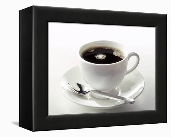 Black Coffee in a White Cup-Klaus Arras-Framed Premier Image Canvas