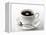 Black Coffee in a White Cup-Klaus Arras-Framed Premier Image Canvas