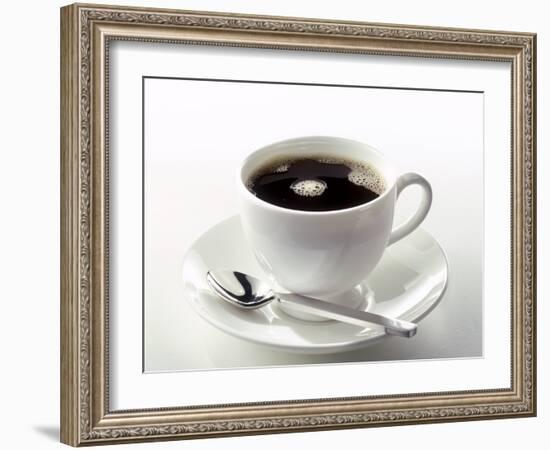 Black Coffee in a White Cup-Klaus Arras-Framed Photographic Print