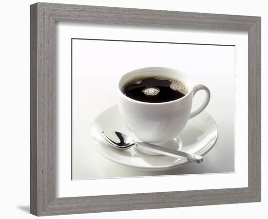 Black Coffee in a White Cup-Klaus Arras-Framed Photographic Print