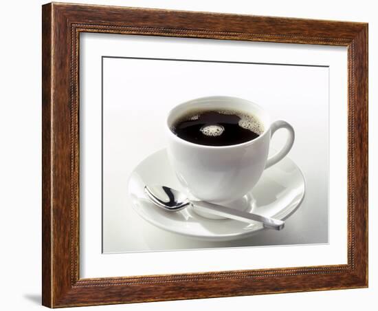 Black Coffee in a White Cup-Klaus Arras-Framed Photographic Print