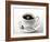 Black Coffee in a White Cup-Klaus Arras-Framed Photographic Print