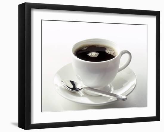 Black Coffee in a White Cup-Klaus Arras-Framed Photographic Print