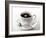 Black Coffee in a White Cup-Klaus Arras-Framed Photographic Print