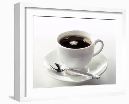 Black Coffee in a White Cup-Klaus Arras-Framed Photographic Print