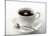 Black Coffee in a White Cup-Klaus Arras-Mounted Photographic Print