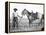 Black Cowboy and Horse, C.1890-1920-null-Framed Premier Image Canvas