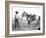 Black Cowboy and Horse, C.1890-1920-null-Framed Photographic Print