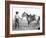 Black Cowboy and Horse, C.1890-1920-null-Framed Photographic Print