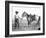 Black Cowboy and Horse, C.1890-1920-null-Framed Photographic Print