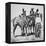 Black Cowboys at Bonham, Texas, C.1890 (B/W Photo)-American Photographer-Framed Premier Image Canvas