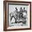 Black Cowboys at Bonham, Texas, C.1890 (B/W Photo)-American Photographer-Framed Giclee Print
