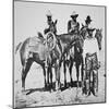 Black Cowboys at Bonham, Texas, C.1890 (B/W Photo)-American Photographer-Mounted Giclee Print