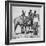 Black Cowboys at Bonham, Texas, C.1890 (B/W Photo)-American Photographer-Framed Giclee Print