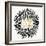 Black-CremeDeLaCreme-artprint-Cat Coquillette-Framed Giclee Print