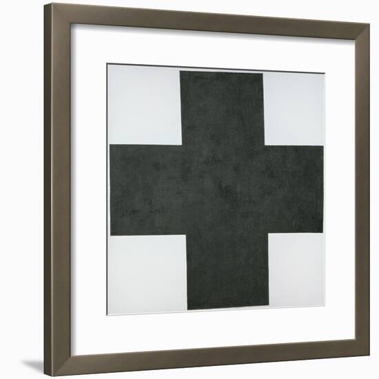 Black Cross, c.1920-Kasimir Malevich-Framed Giclee Print