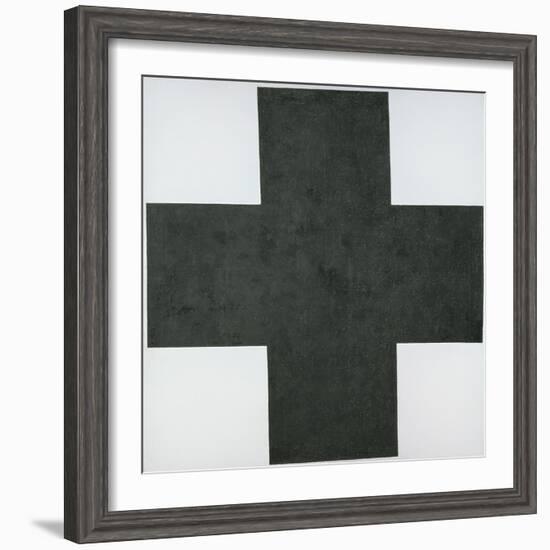 Black Cross, c.1920-Kasimir Malevich-Framed Giclee Print