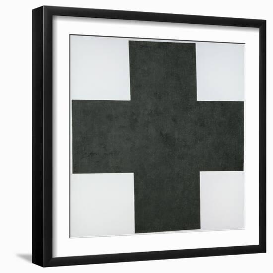 Black Cross, c.1920-Kasimir Malevich-Framed Giclee Print