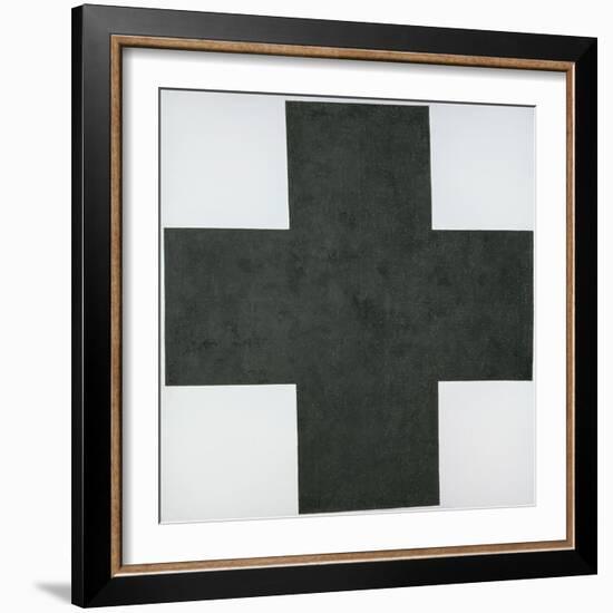 Black Cross, c.1920-Kasimir Malevich-Framed Giclee Print