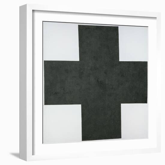 Black Cross, c.1920-Kasimir Malevich-Framed Giclee Print