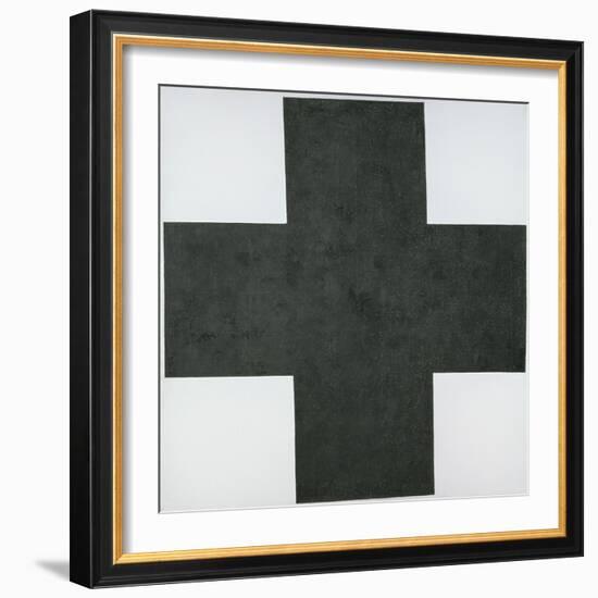 Black Cross, c.1920-Kasimir Malevich-Framed Giclee Print