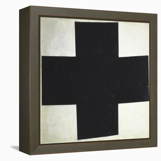 Black Cross-Kasimir Malevich-Framed Premier Image Canvas