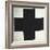 Black Cross-Kasimir Malevich-Framed Giclee Print