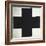 Black Cross-Kasimir Malevich-Framed Giclee Print