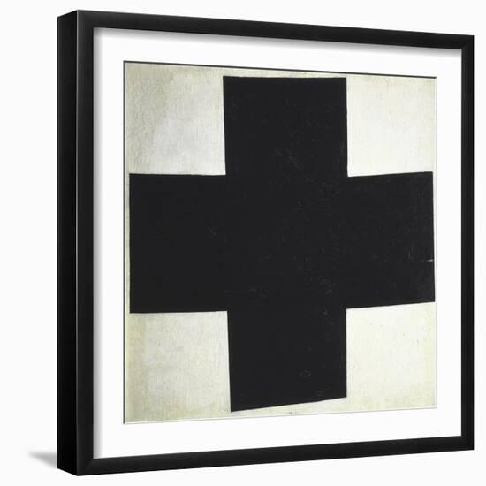 Black Cross-Kasimir Malevich-Framed Giclee Print