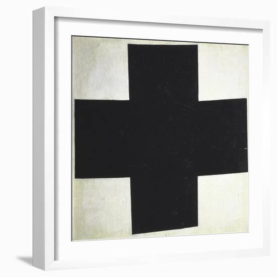 Black Cross-Kasimir Malevich-Framed Giclee Print