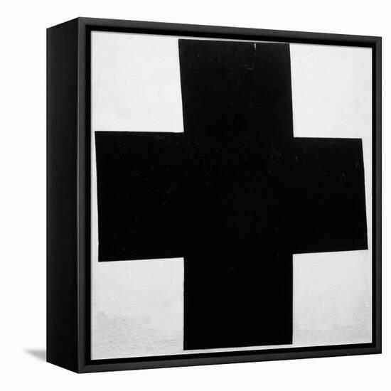 Black Cross-Kasimir Malevich-Framed Premier Image Canvas