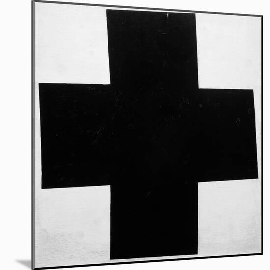 Black Cross-Kasimir Malevich-Mounted Giclee Print