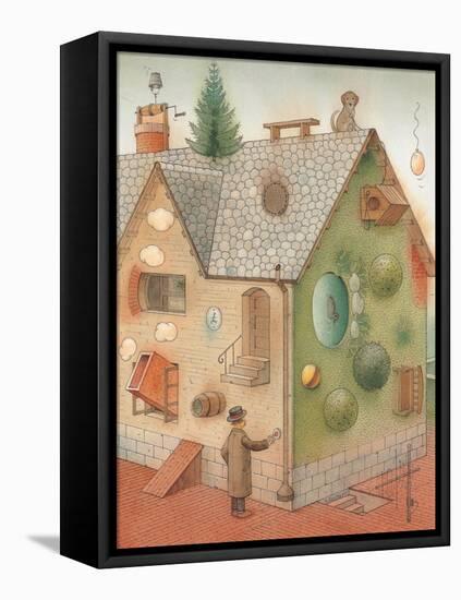 Black Day, 2005-Kestutis Kasparavicius-Framed Premier Image Canvas