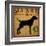 Black Dog at Show No VT-Ryan Fowler-Framed Art Print