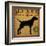 Black Dog at Show No VT-Ryan Fowler-Framed Art Print