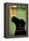 Black Dog Brewing Co on Green-Ryan Fowler-Framed Stretched Canvas