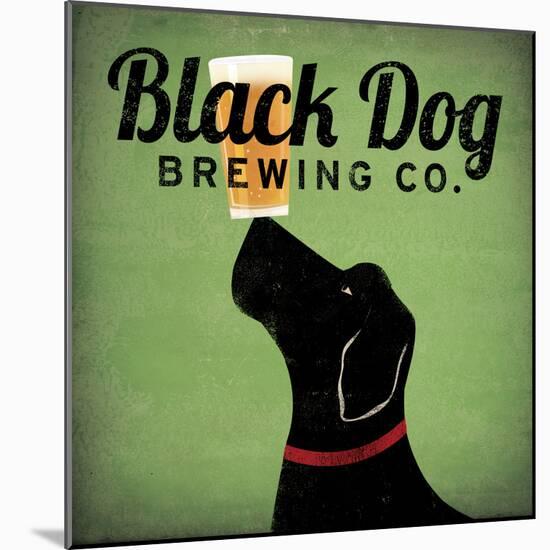 Black Dog Brewing Co on Green-Ryan Fowler-Mounted Art Print