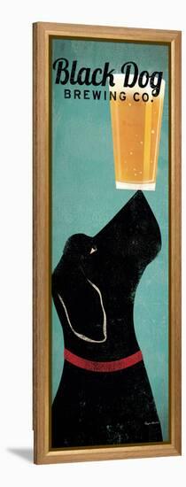 Black Dog Brewing Co.-Ryan Fowler-Framed Stretched Canvas