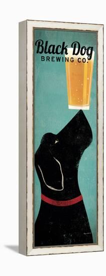 Black Dog Brewing Co.-Ryan Fowler-Framed Stretched Canvas