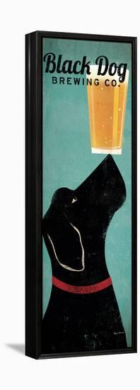 Black Dog Brewing Co.-Ryan Fowler-Framed Stretched Canvas