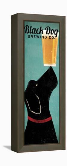 Black Dog Brewing Co.-null-Framed Stretched Canvas