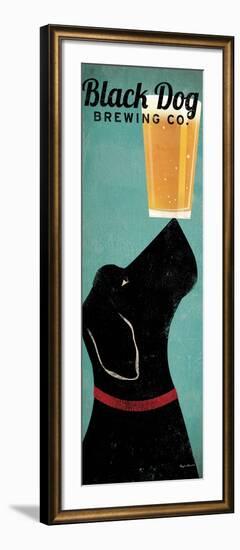 Black Dog Brewing Co.-null-Framed Art Print