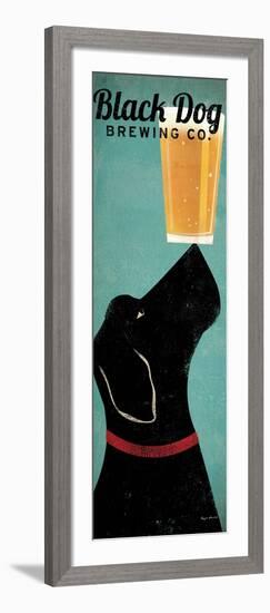 Black Dog Brewing Co.-null-Framed Art Print