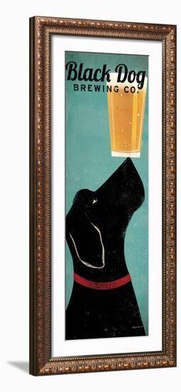 Black Dog Brewing Co.-null-Framed Art Print