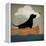 Black Dog Canoe Ride-Ryan Fowler-Framed Stretched Canvas