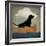 Black Dog Canoe Ride-Ryan Fowler-Framed Art Print