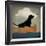 Black Dog Canoe Ride-Ryan Fowler-Framed Giclee Print