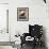 Black Dog Canoe-Ryan Fowler-Framed Art Print displayed on a wall