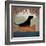 Black Dog Canoe-Ryan Fowler-Framed Art Print