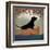 Black Dog Canoe-Ryan Fowler-Framed Art Print